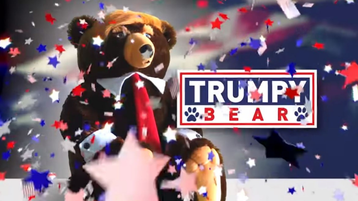 'Trumpy Bear' advert sparks bemusement following airing in US ITV News