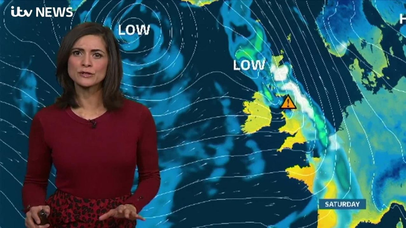 UK weather forecast A dry and cold night with isolated coastal showers