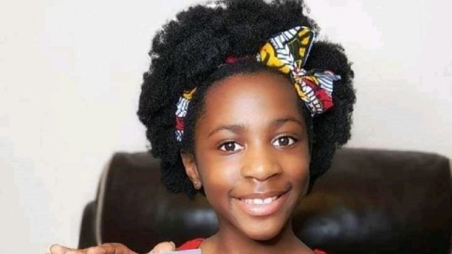 Tiana Akoh-Arrey who wrote a book about her natural hair and hopes others will be inspired to love who they are