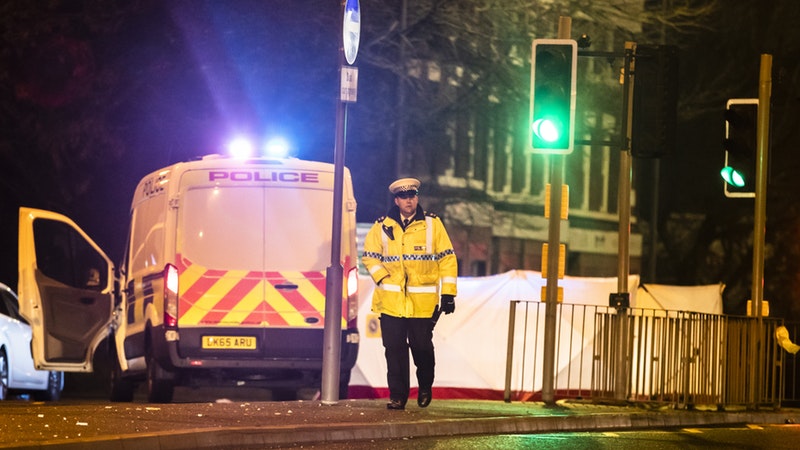 Pedestrian killed in collision with police car | ITV News