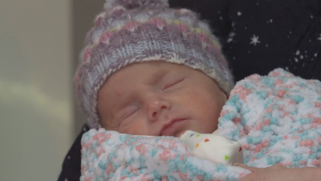 In Sussex, a system called 'V-Create' is allowing nurses to send videos and photos home so families can see how things are going on the ward with their newborn.
