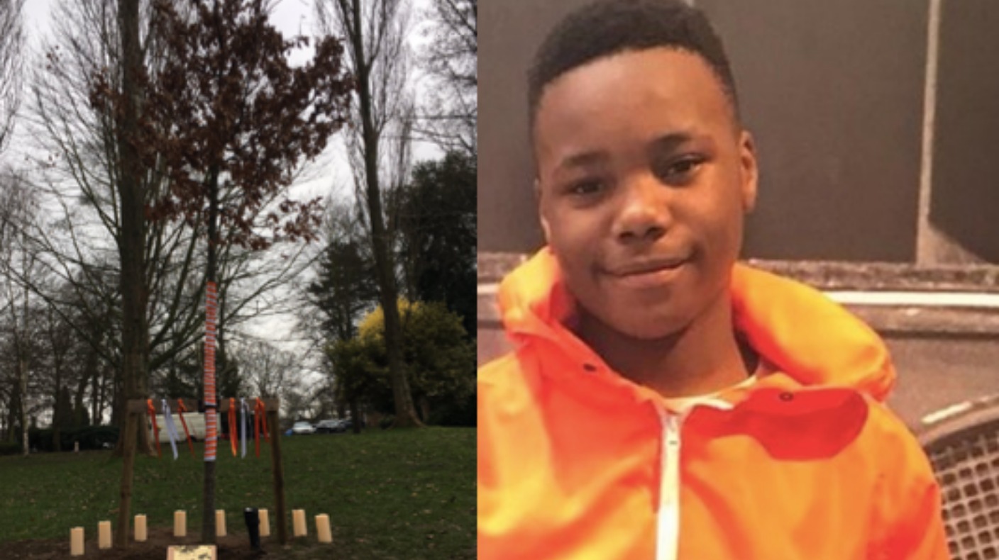 Memorial For 14-year-old Jaden Moodie Killed In London | ITV News Central