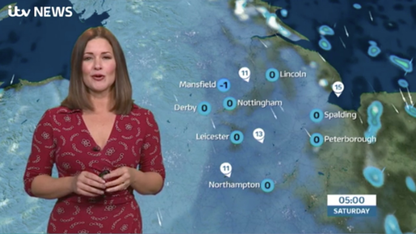 East Midlands Weather: Cold and icy with wintry showers | ITV News Central