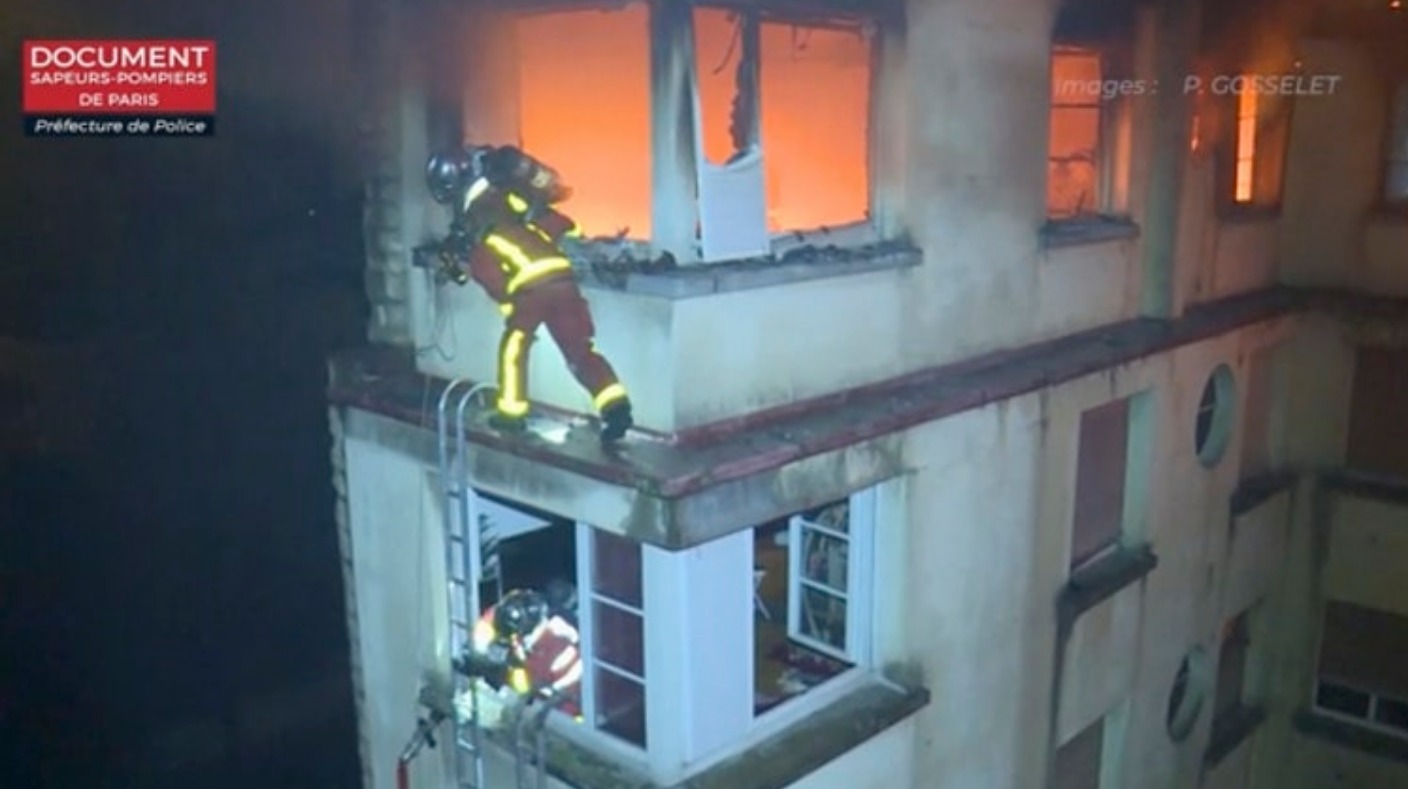Woman arrested as eight dead in Paris apartment fire | ITV News