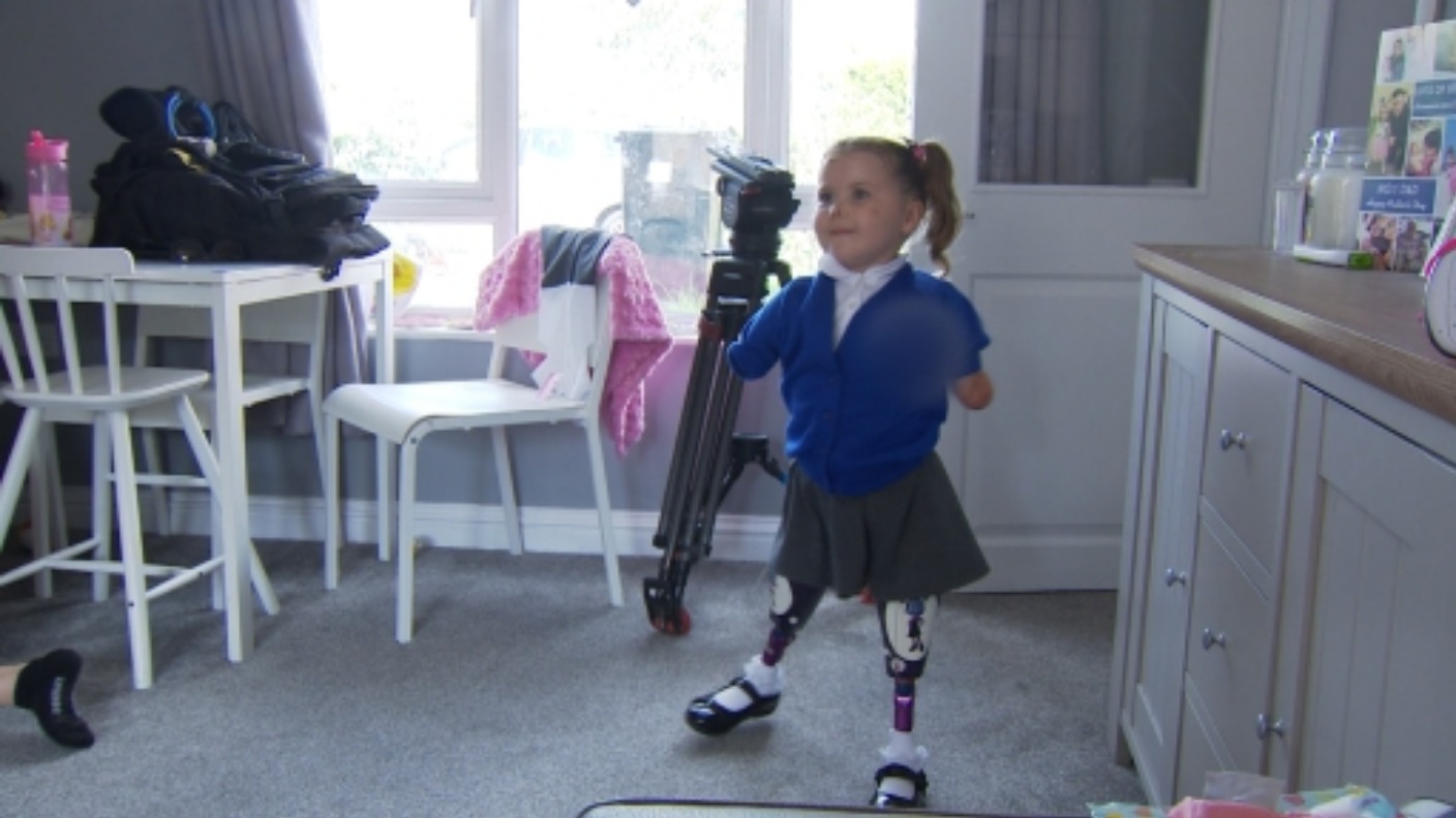 Bath Five Year Old Who Lost All Her Limbs To Meningitis To Take Part In