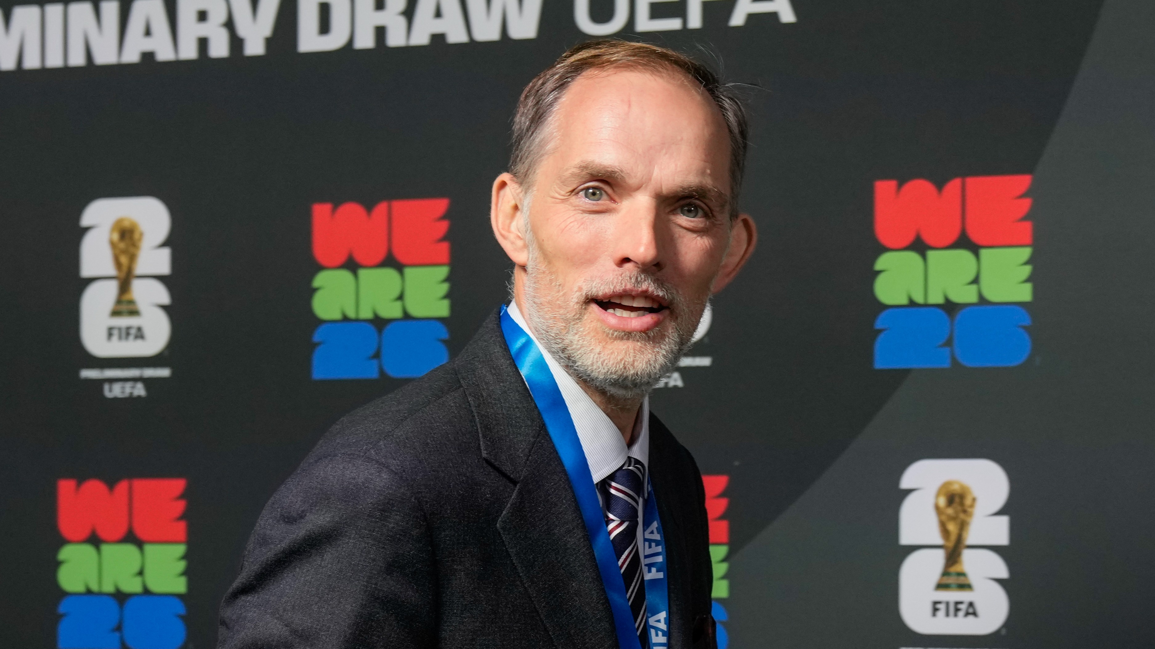 England manager Thomas Tuchel makes first appearance as Three Lions ...