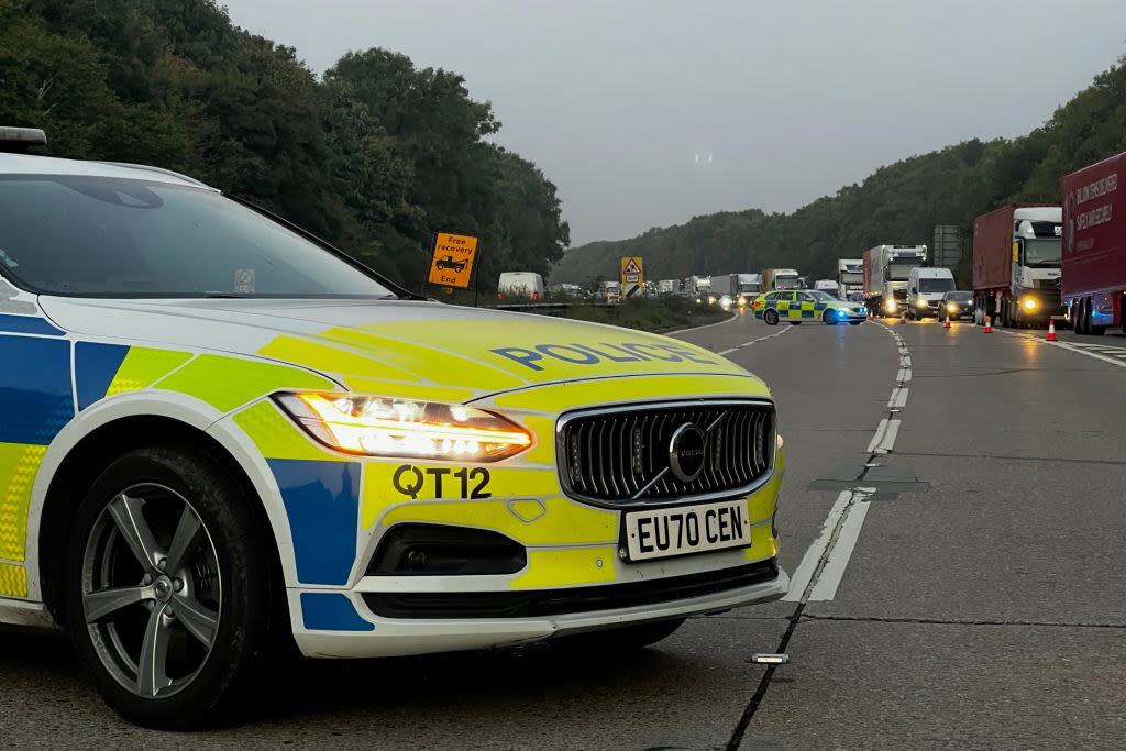 A12 near Marks Tey in Essex remains closed after motorbike rider