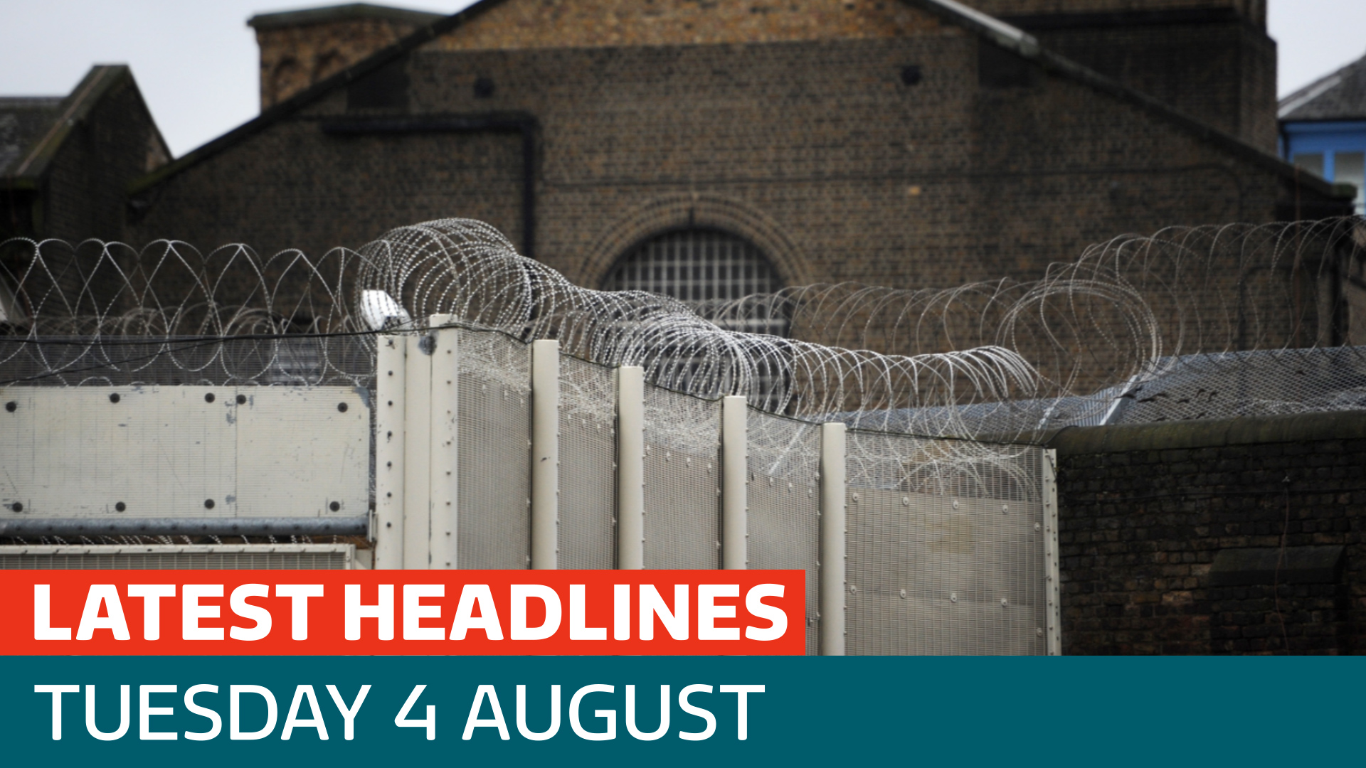 The latest headlines - as government scales back prisoner early release scheme