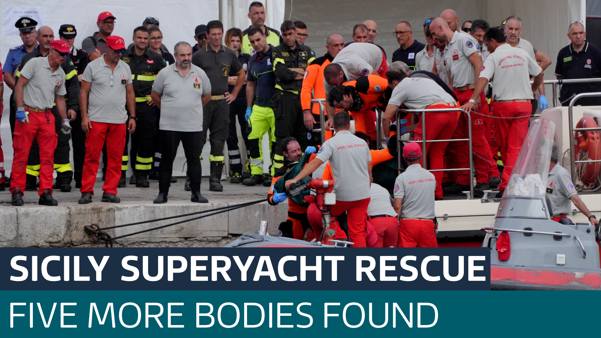 Search teams find five more bodies in wreckage of yacht sunk off Sicily ...