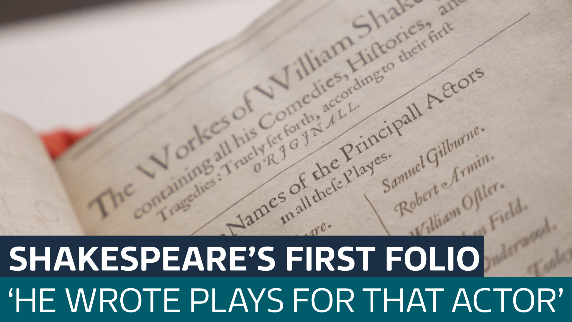 ITV News speaks to former artistic director of Royal Shakespeare Company - Latest From ITV News