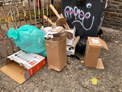 Bristol dry cleaners fined for flytipping rubbish on city's streets