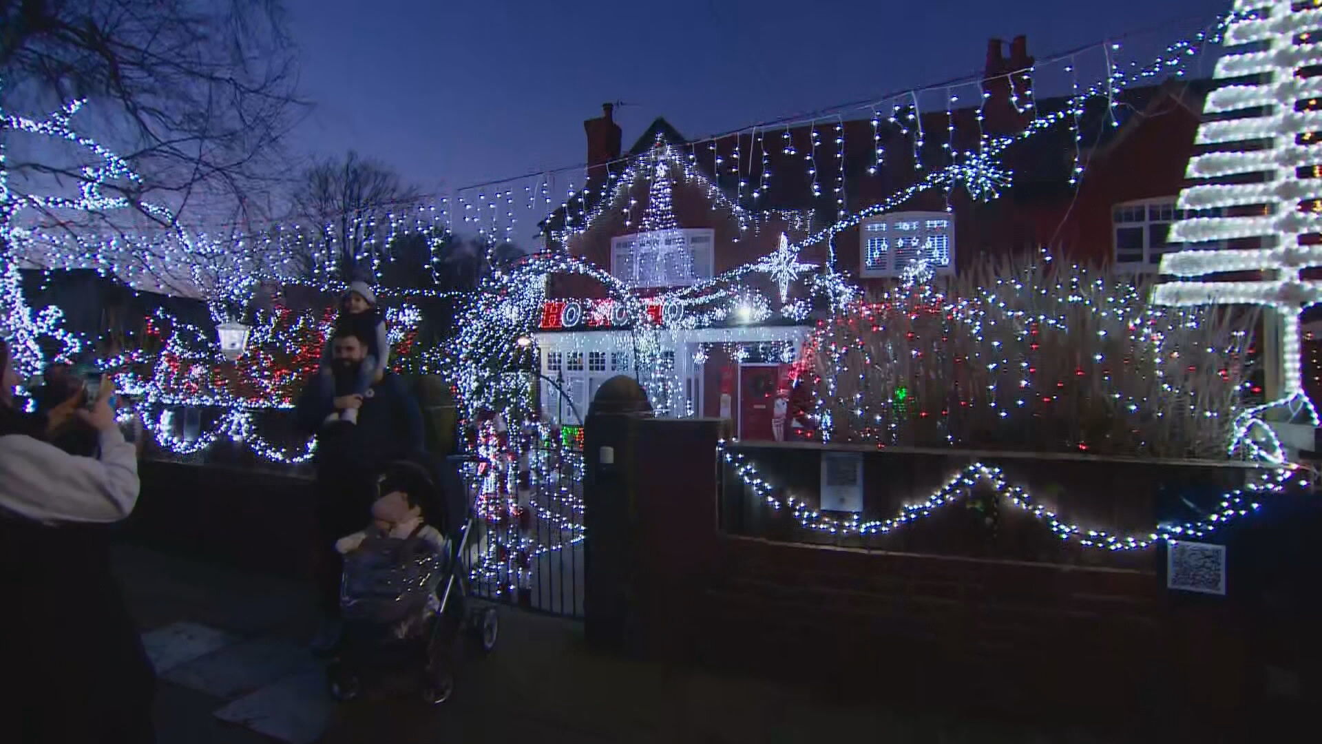 Christmas lights battle led to Wirral neighbours raising thousands for