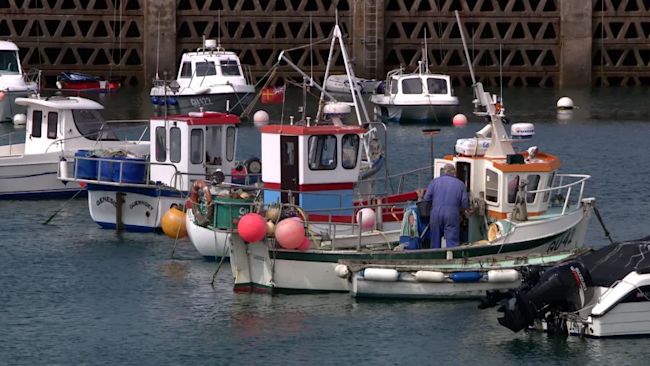Fishing boats in Jersey