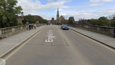 English Bridge, Shrewsbury, Google Maps