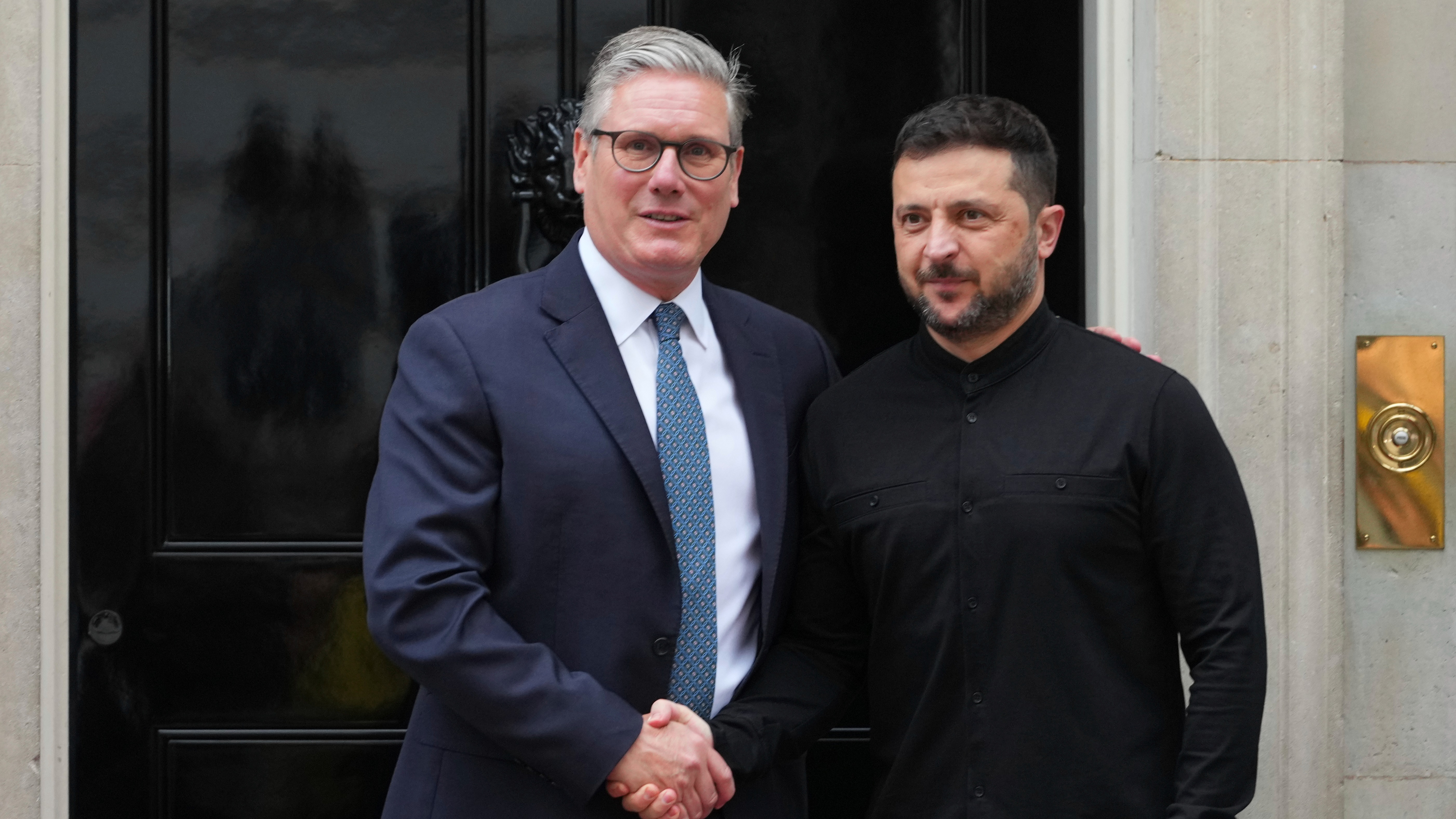 Starmer among leaders joining Ukraine's Zelenskyy at meeting with Trump