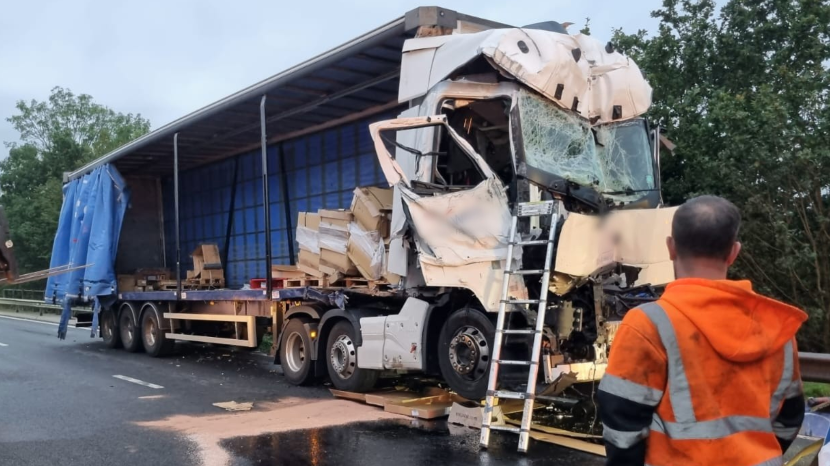 M6 in Staffordshire reopens with reduced speed limit after three