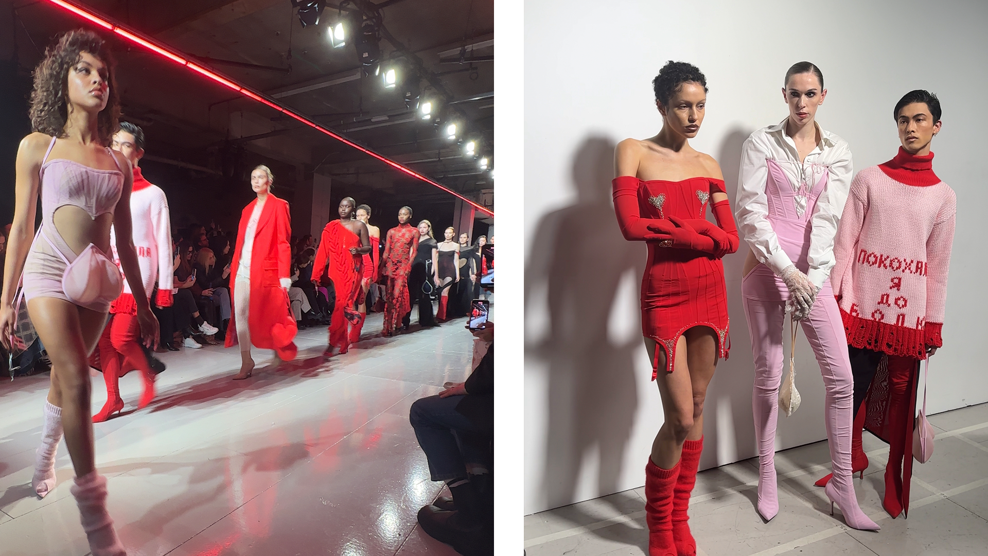 This is our frontline': Ukrainian designers show at London Fashion
