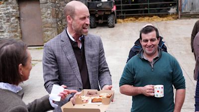 William brings cakes as hill farmers share challenges of diversifying ...
