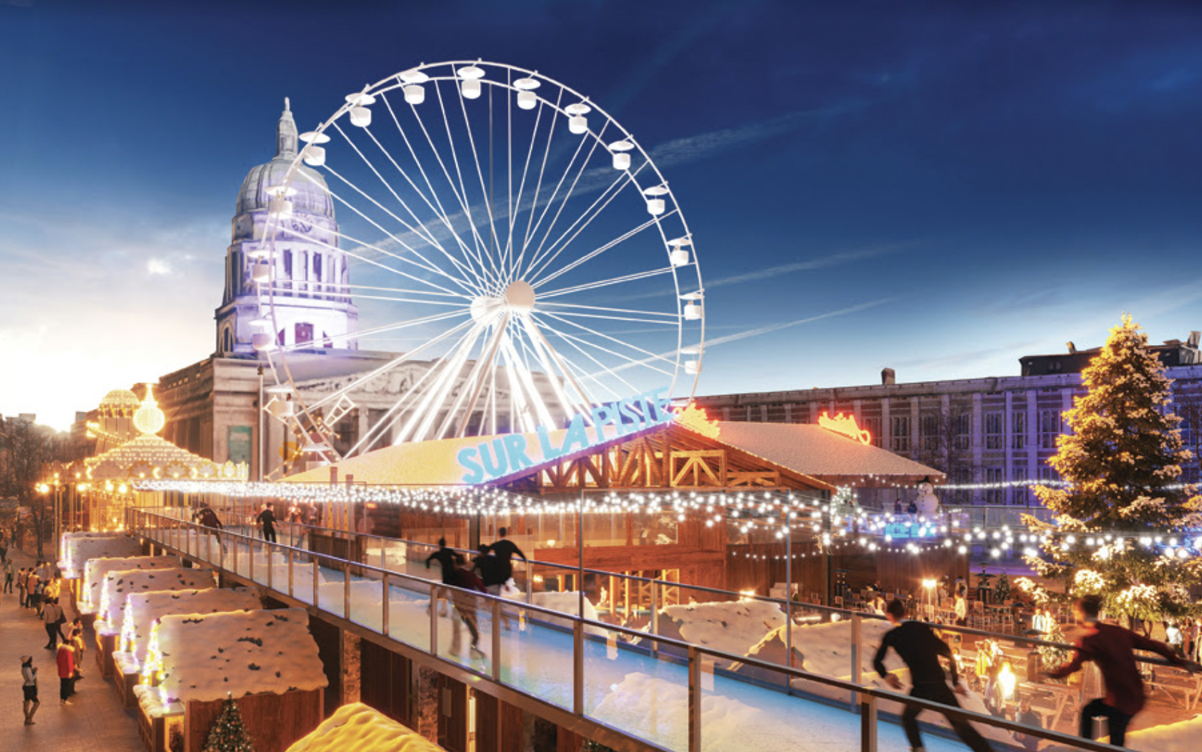Nottingham's Winter Wonderland announce 'exciting' new attractions  including skate-through bar | ITV News Central