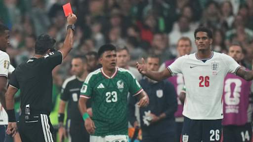 FA considering appeal over Jarell Quansah red card in England Mexico match