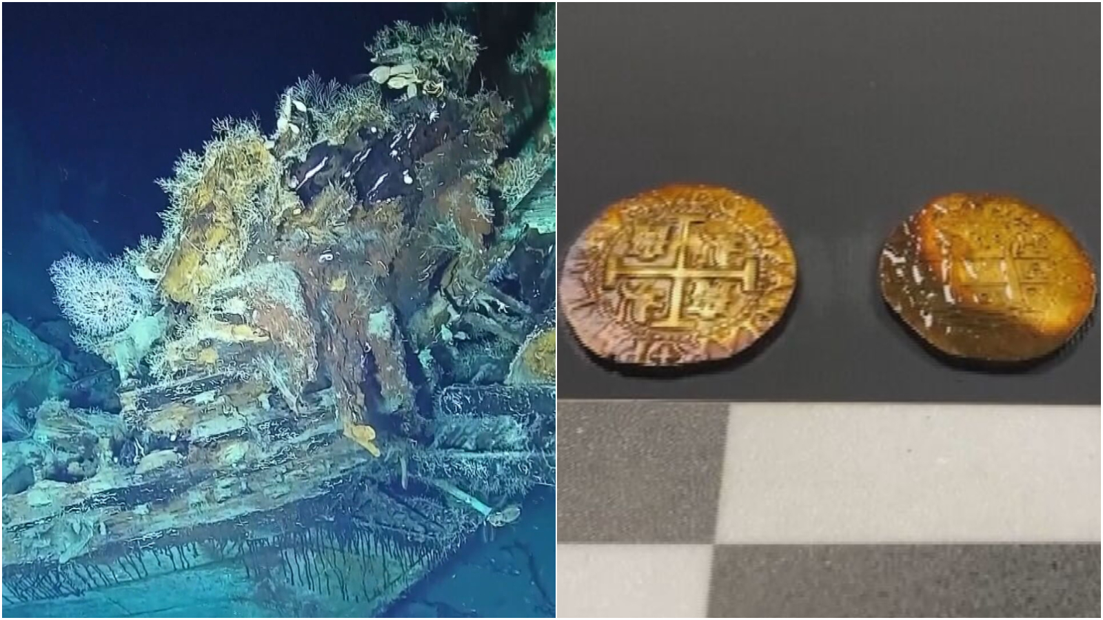 First images of treasures recovered from $20 billion Colombian shipwreck