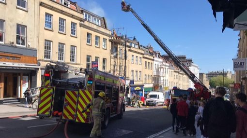 Bristol Fire: Park Street Closed To Traffic As Crews Tackle Blaze | ITV ...