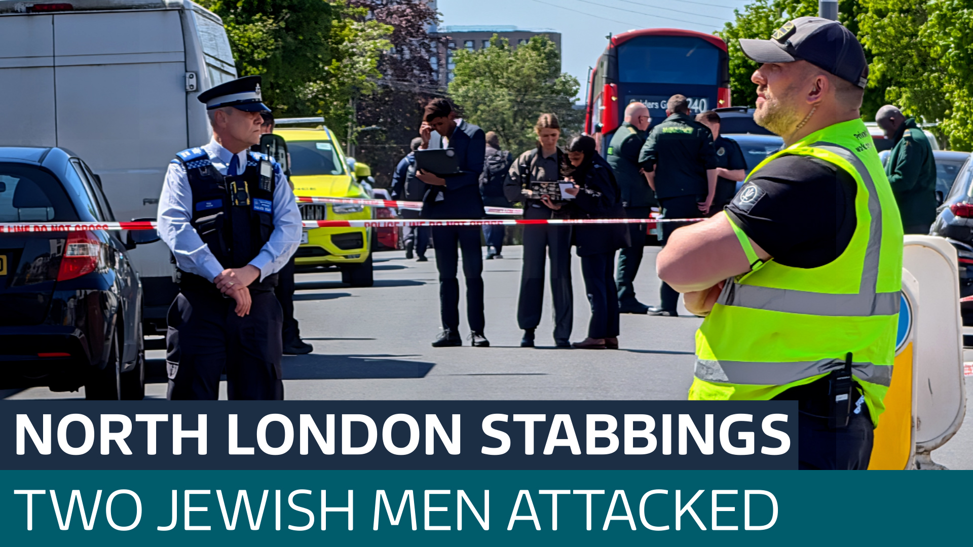Attack on two Jewish men in north London being investigated by counter-terror police - Latest From ITV News