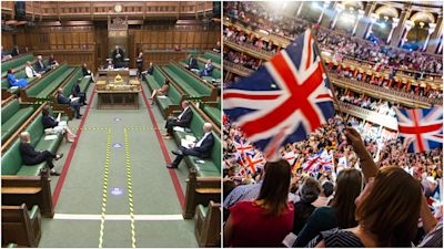 Jacob Rees-Mogg played a snippet of the song in the House of Commons chamber