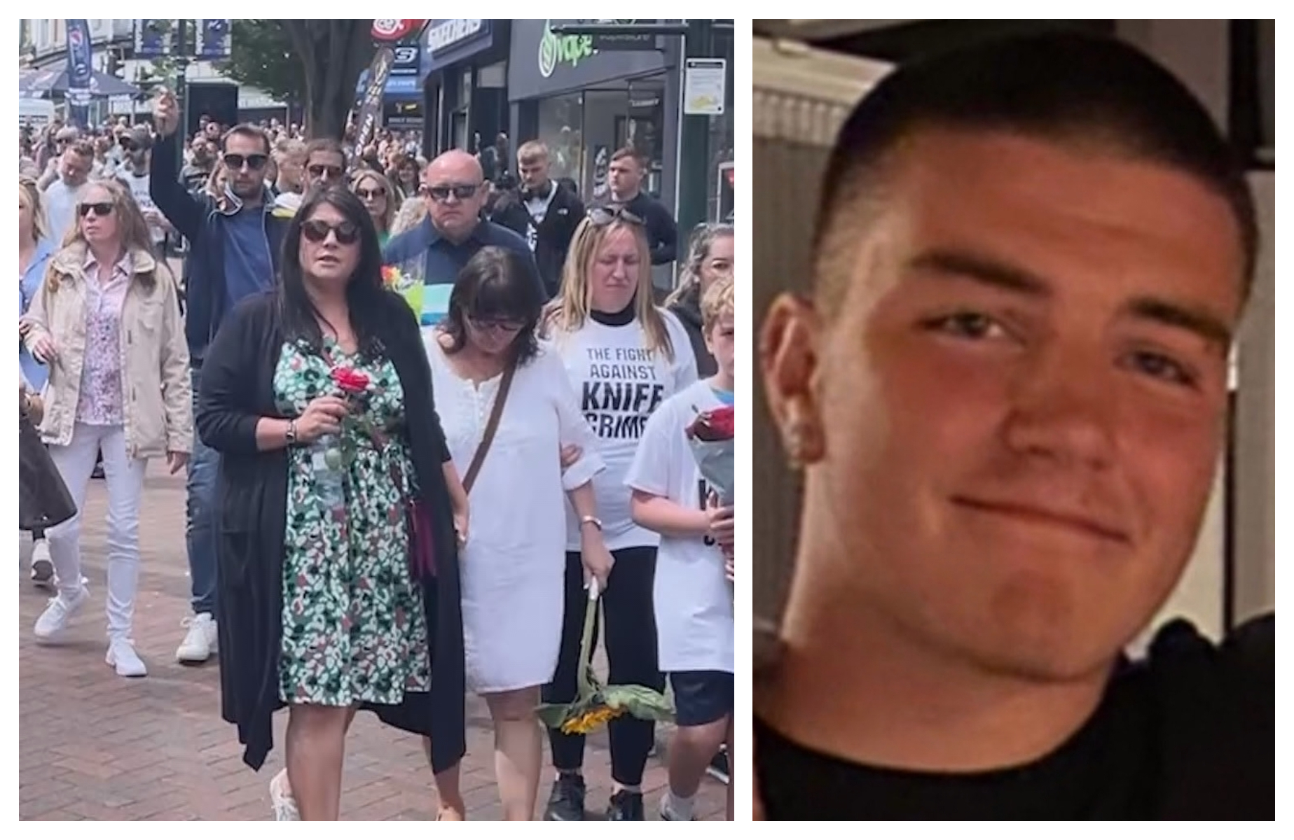 Bournemouth Mum Joins March Against Knife Crime After 'beautiful' Son's ...