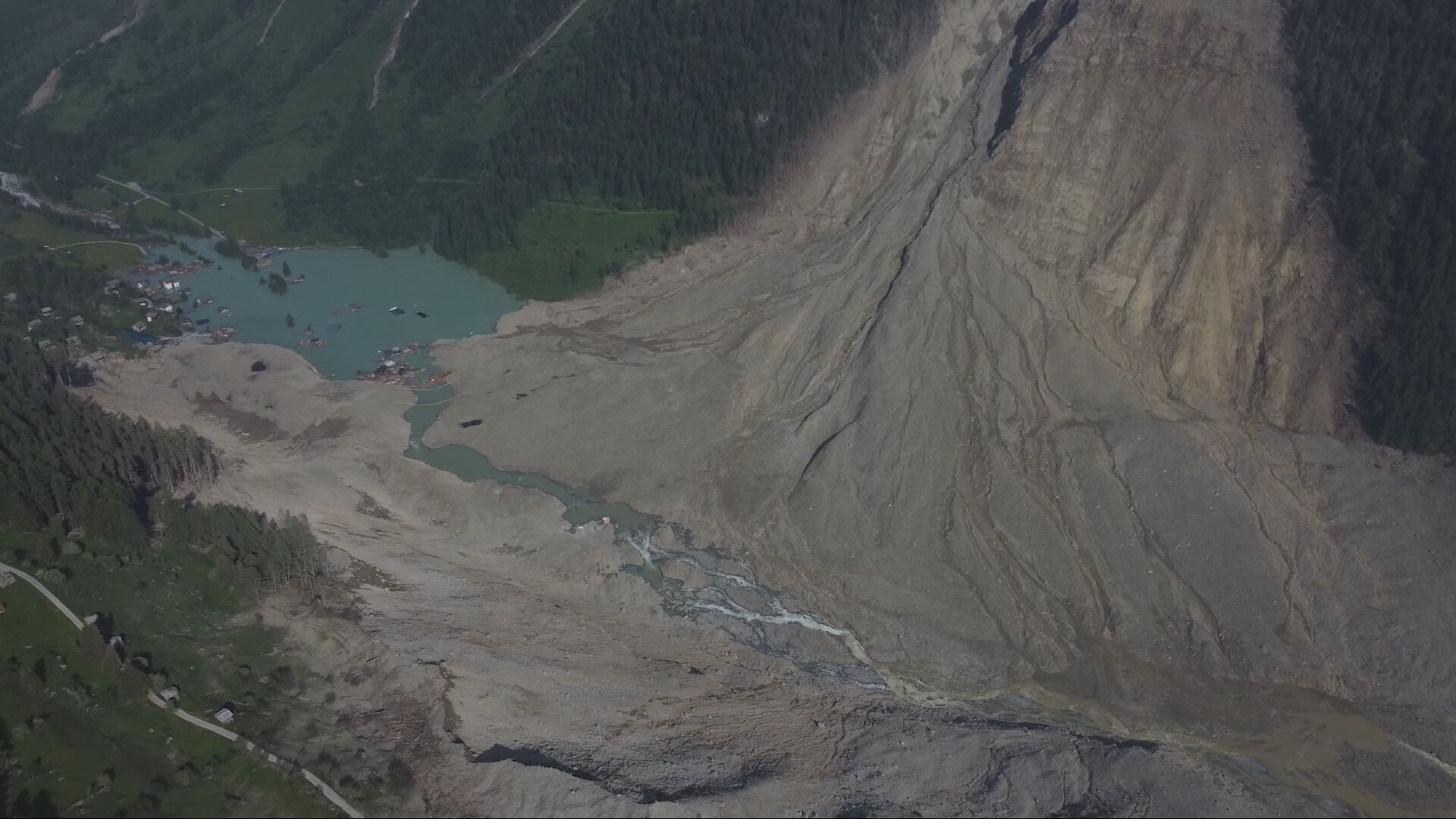 In 40 seconds, everything was gone': The Swiss village destroyed
