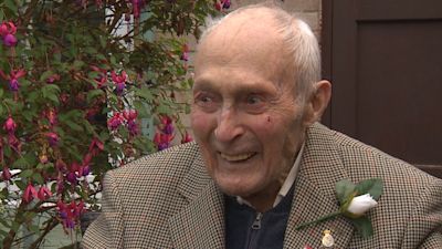World War Two veteran John Lister.