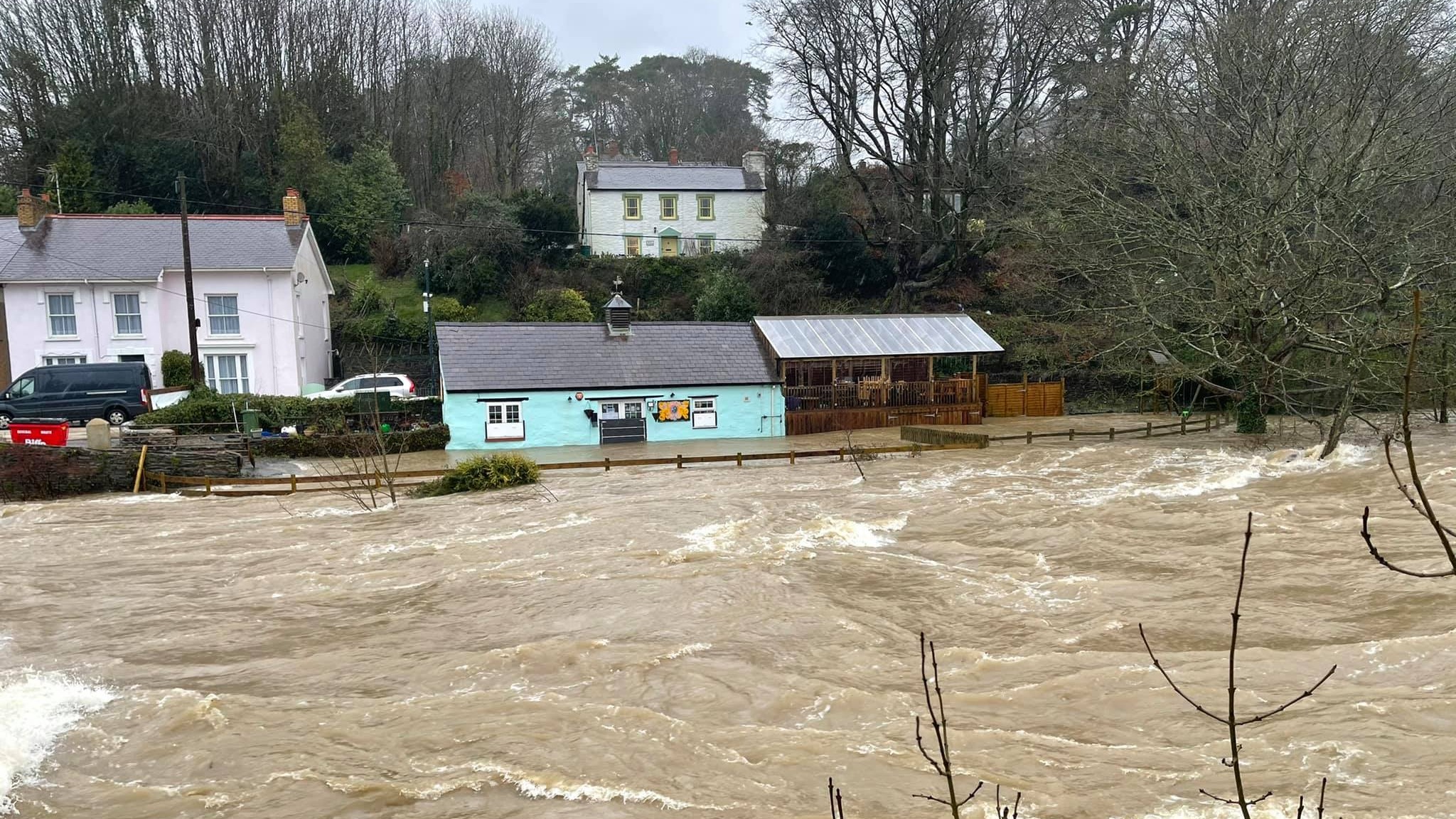 homes-evacuated-in-newcastle-emlyn-as-rivers-flood-west-wales-towns-and