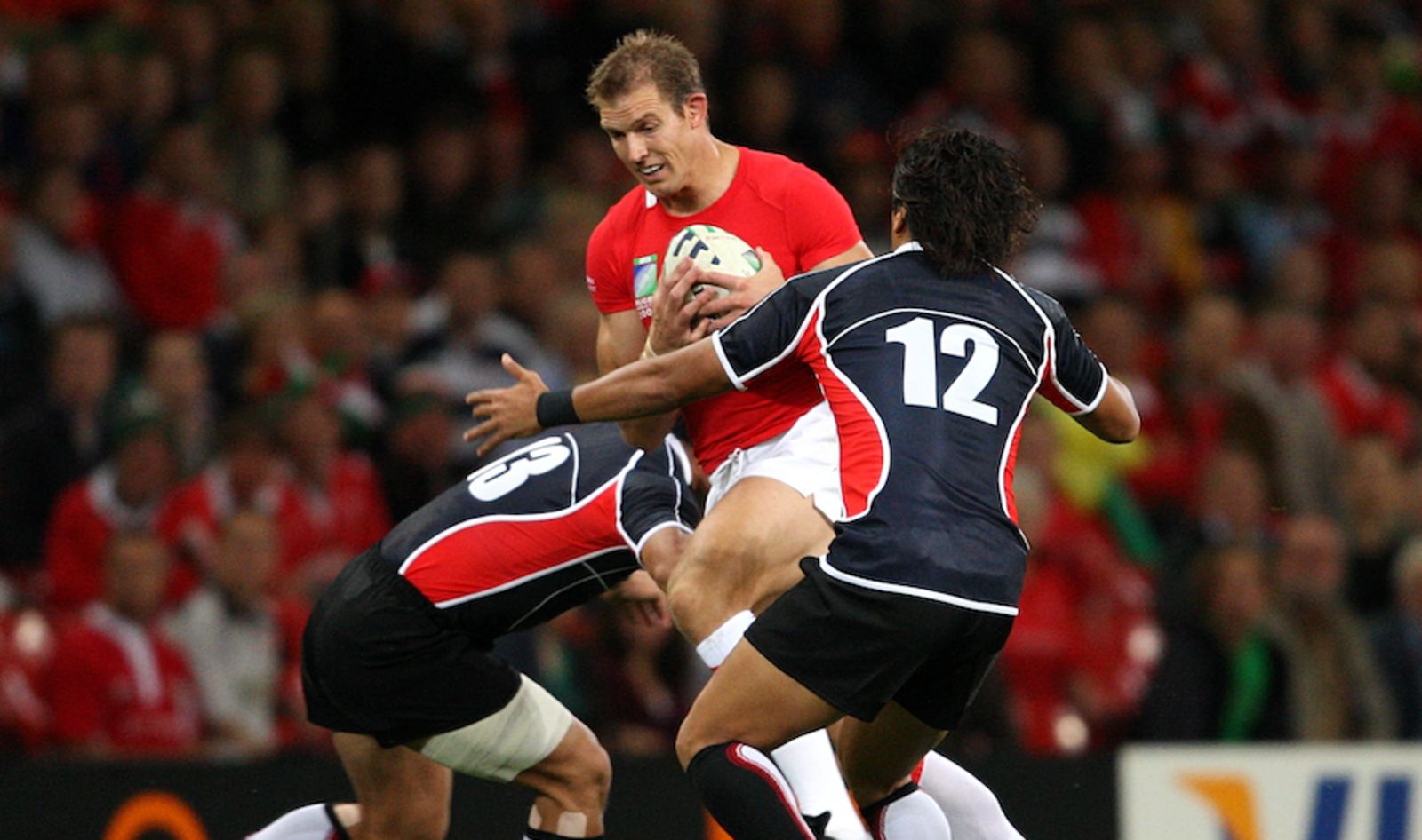 Daffed James Rugby Former Wales international Dafydd James reveals dementia diagnosis ...