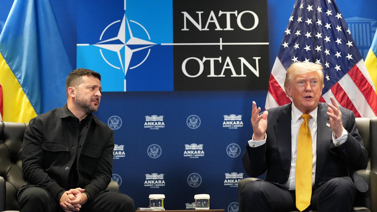 Trump praises ‘tremendously successful’ Nato summit despite Greenland clash