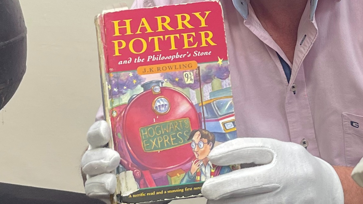 30p Harry Potter book from Wolverhampton library is super rare first ...