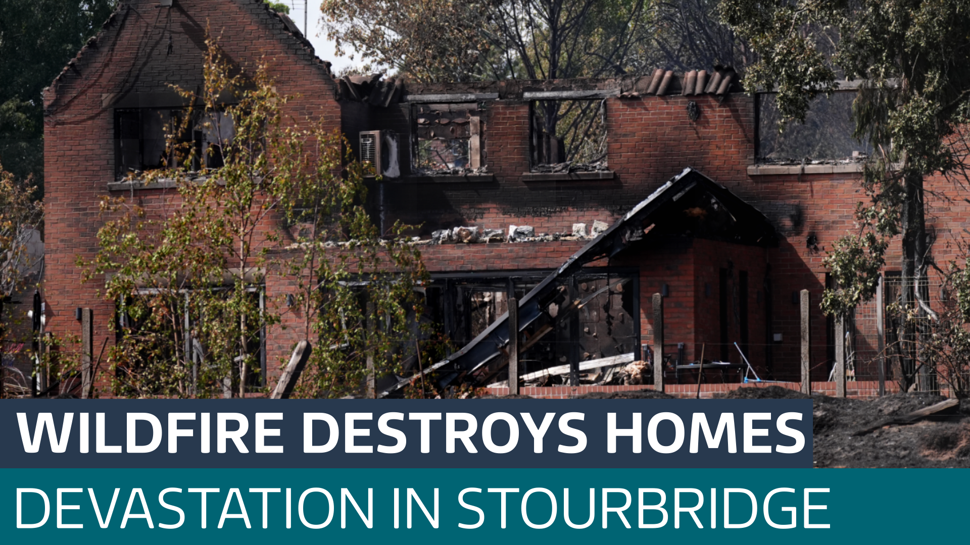 Residents return to homes in Stourbridge after apocalyptic fires tore through entire community