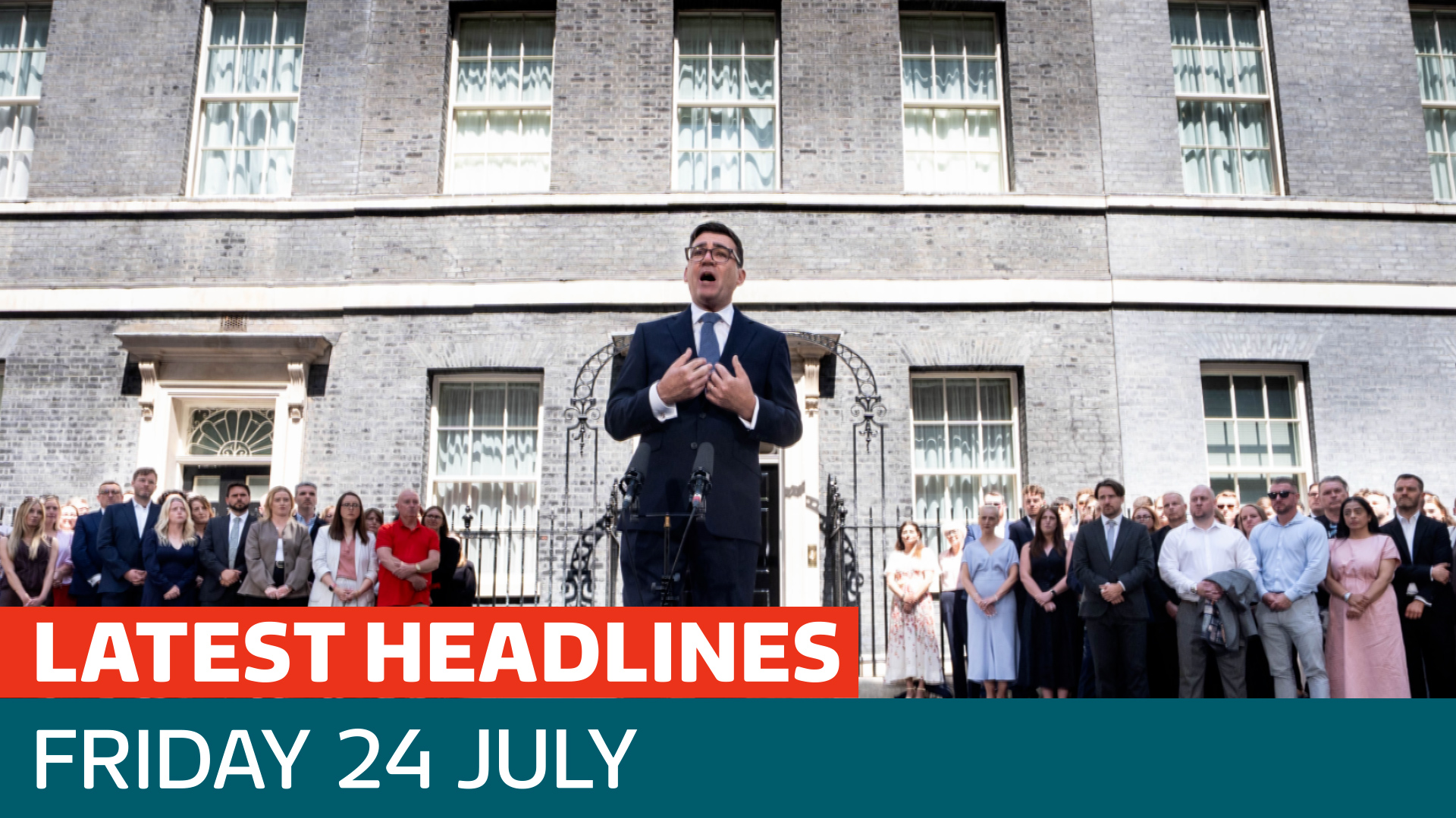 The latest headlines - as PM set to open No 10 North