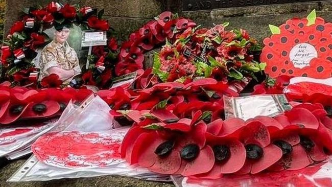 Wigan Armistice day cenotaph
