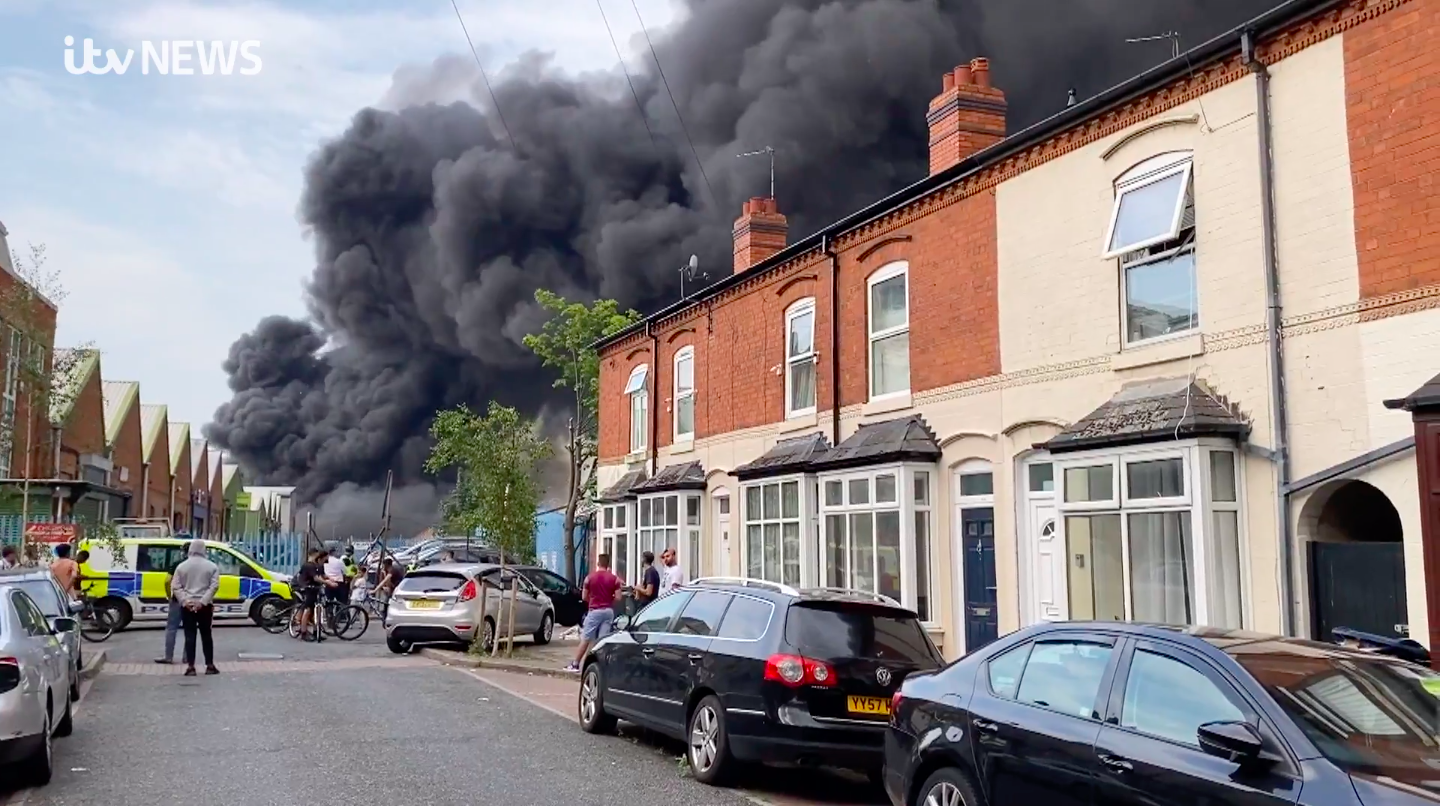 Video reveals devastation caused by huge fire at Tyseley Industrial ...