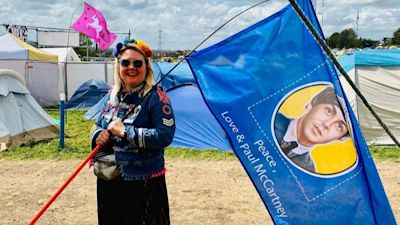 Woman saved by Paul McCartney at Glastonbury
