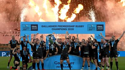 261020-Exeter Chiefs celebrate lifting Gallagher Premiership Trophy-PA Images