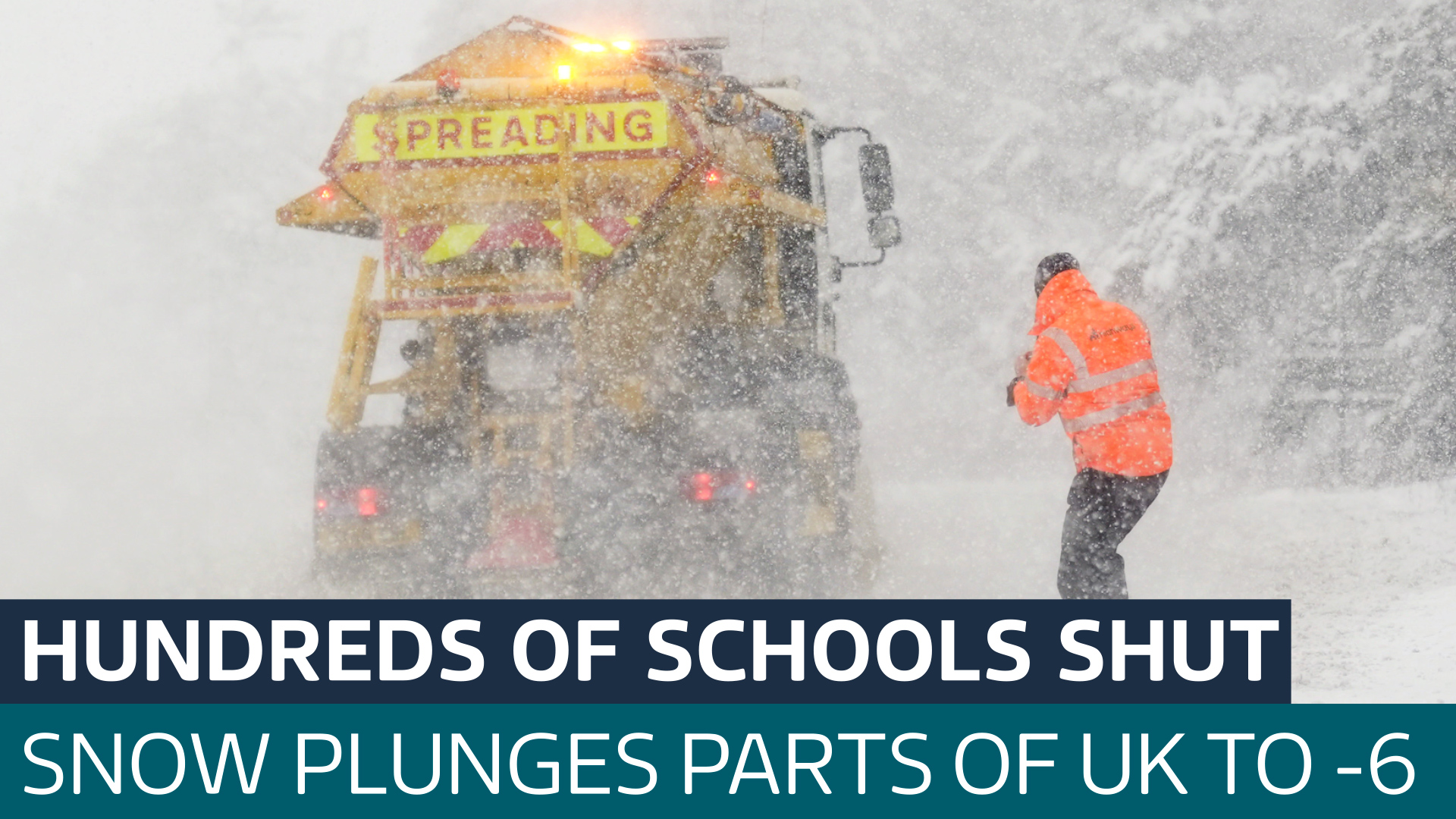 Roads blocked, schools closed and public transport hit by blizzard ...