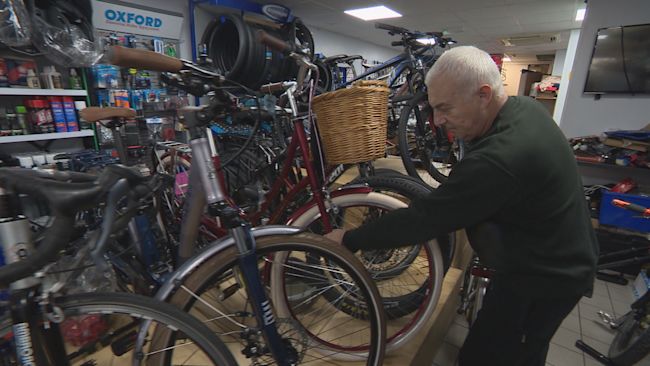 Dinnington shop owner Doug Scriven