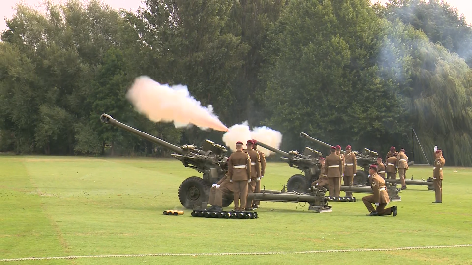 PICTURES: 'A great honour' says commander after historic gun salute in York