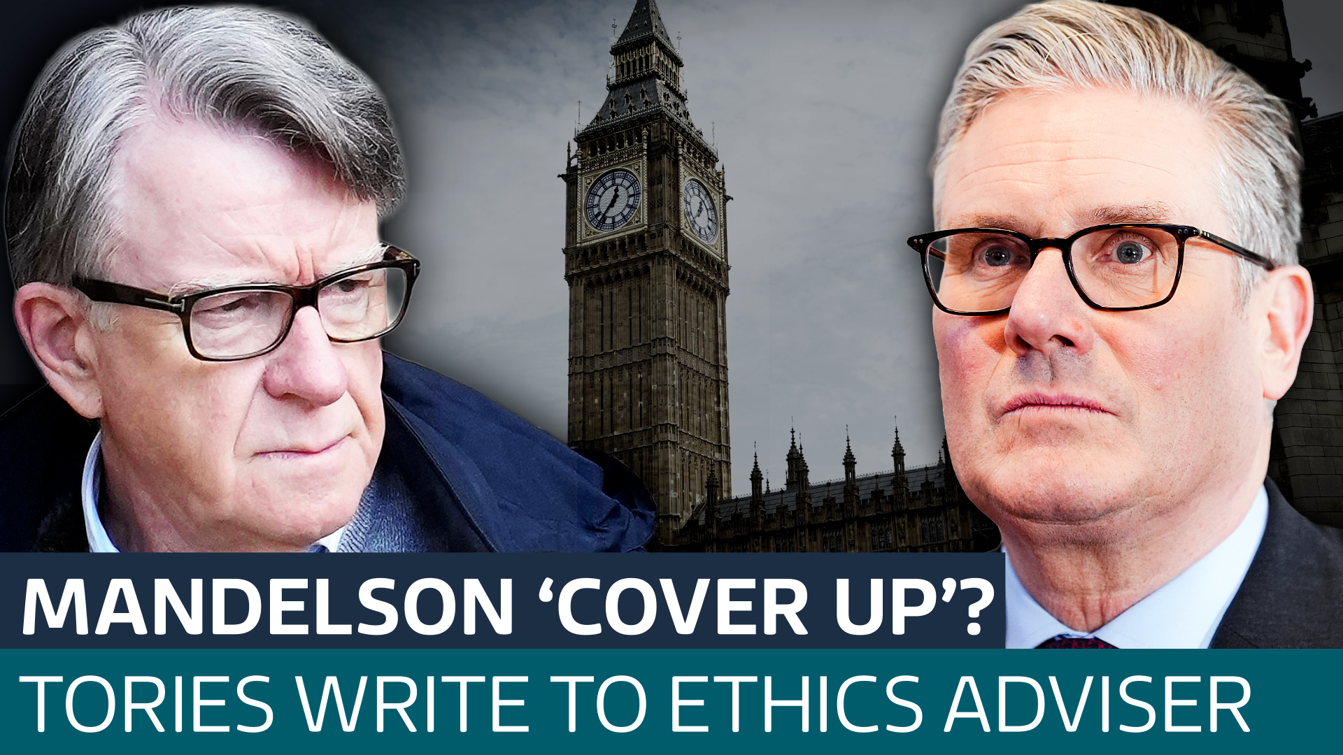 Tories write to government's ethics adviser accusing Starmer of breaking ministerial code - Latest From ITV News