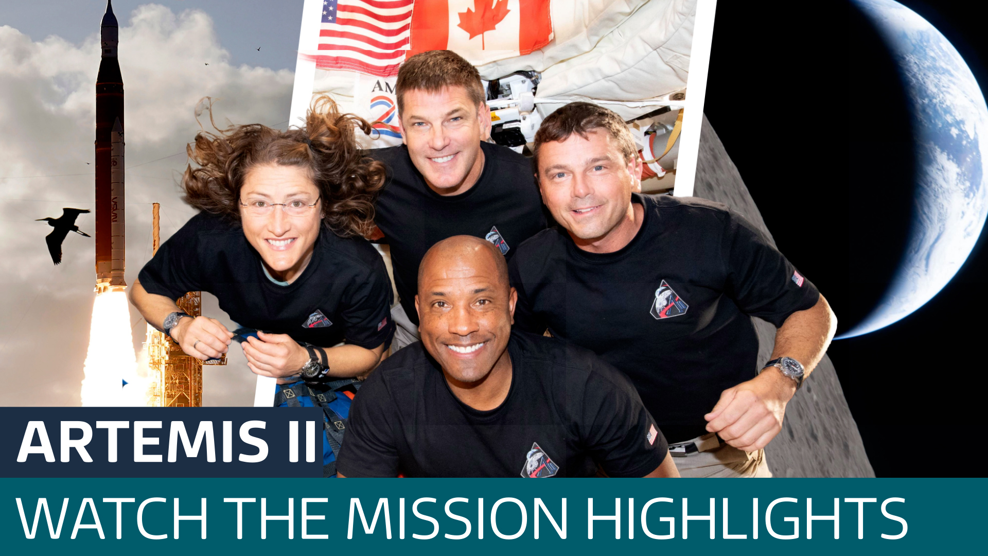 Round the Moon and back: Best Artemis II moments - Latest From ITV News