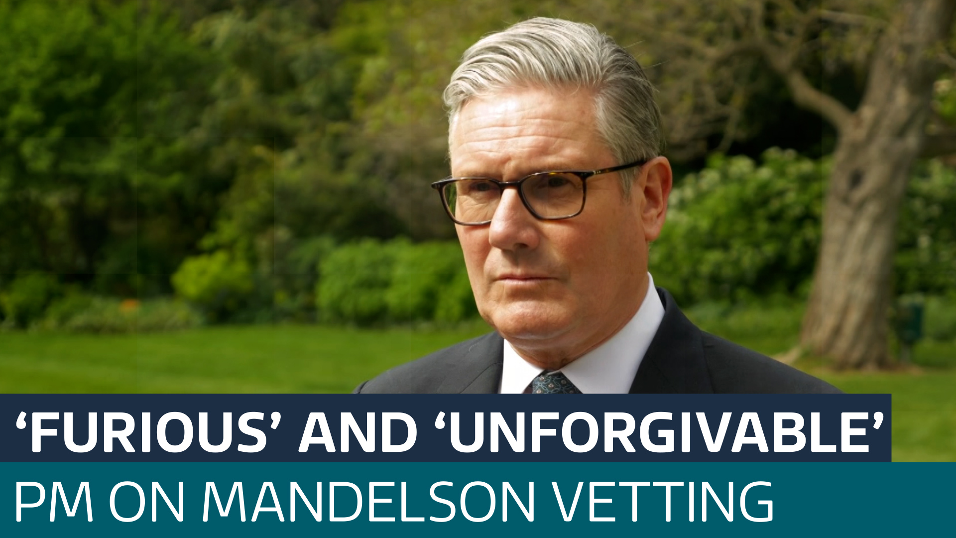 Angry Starmer says it was 'unforgivable' he wasn't told about Mandelson's failed security vetting - Latest From ITV News