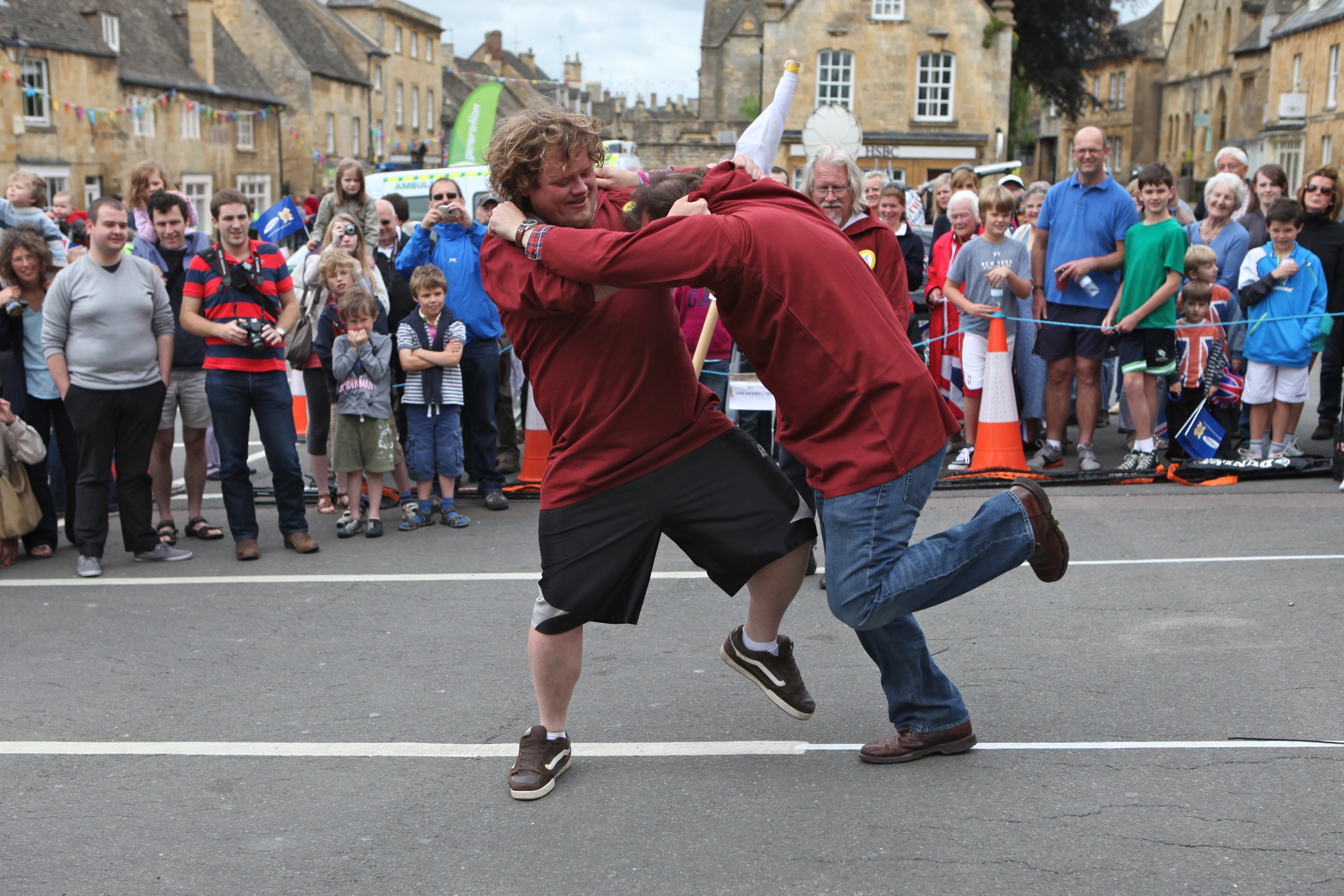 Traditional Cotswold 'shin-kicking' competition saved by council