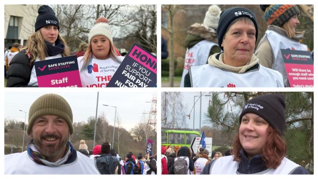 Nurses at the NNUH have been telling ITV News Anglia why they are on strike.
Credit: ITV News Anglia
