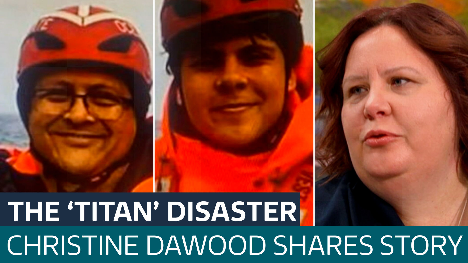 Woman whose husband and son died on Titan submarine describes the pain of her grief - Latest From ITV News
